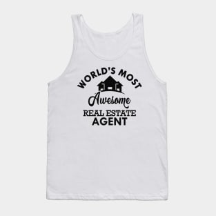 Real Estate Agent - Wold's most awesome real estate agent Tank Top